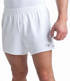 Ervy Kunstturnhose weiß, kurz von vorne