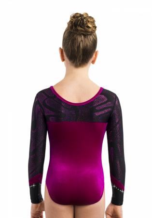 Preview: ERVY Turnanzug Samt ELINA von hinten