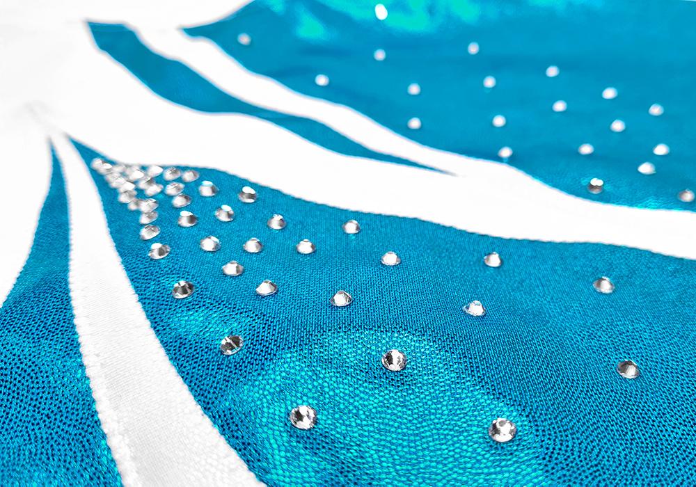 Ervy Turnanzug Effie Detailansicht Strass
